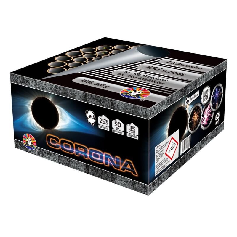 Jetzt Corona 253-Schuss-Feuerwerkverbund ab 57.99€ bestellen
