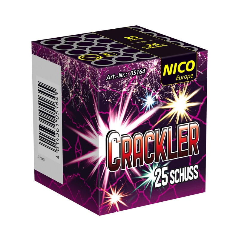 Jetzt Crackler 25-Schuss-Feuerwerk-Batterie ab 3.39€ bestellen