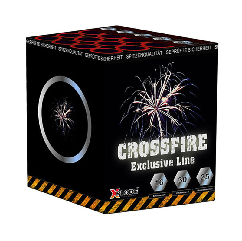 Jetzt Crossfire Crossette 16-Schuss-Feuerwerk-Batterie ab 11.04€ bestellen