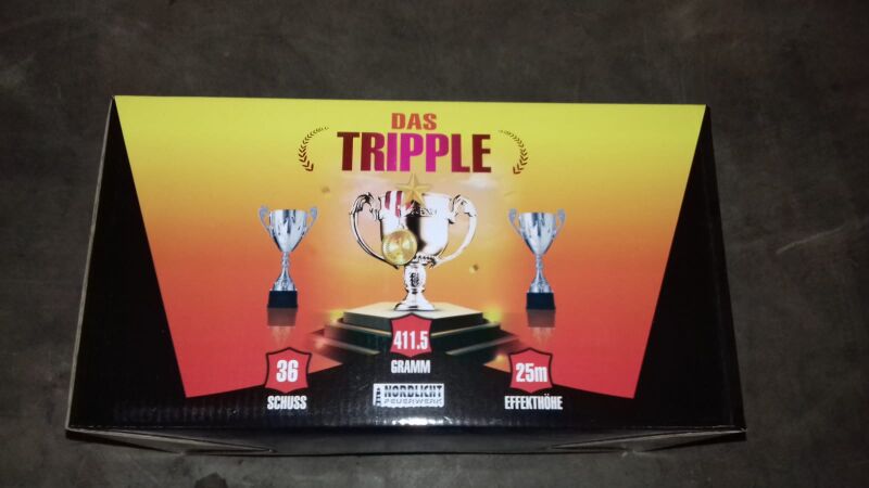 Jetzt Das Tripple 36-Schuss-Feuerwerkbatterie ab 34.99€ bestellen