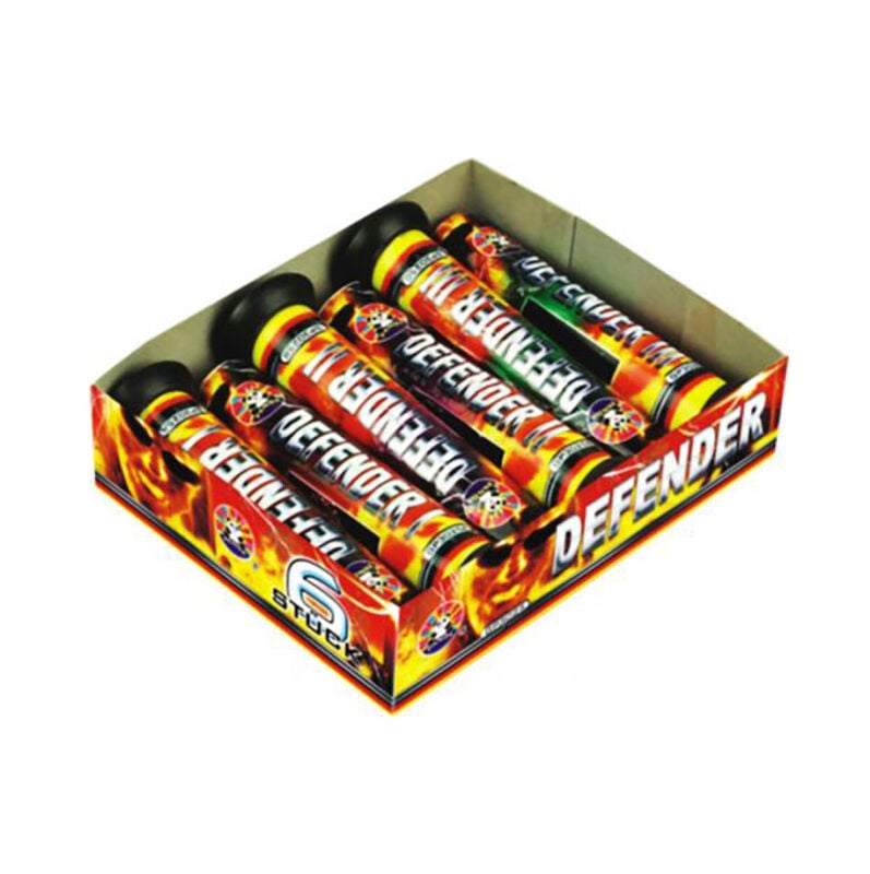 Jetzt Defender Bombenrohr 6er Set ab 3.83€ bestellen