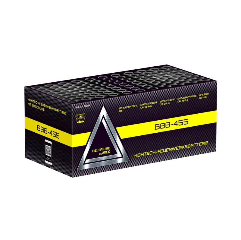 Jetzt Delta Fire B88-455 88-Schuss-Feuerwerk-Batterie ab 73.09€ bestellen