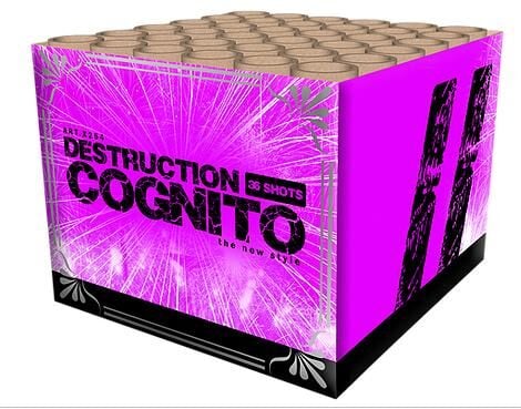 Jetzt Destruction Cognito 36-Schuss-Feuerwerk-Batterie ab 25.99€ bestellen