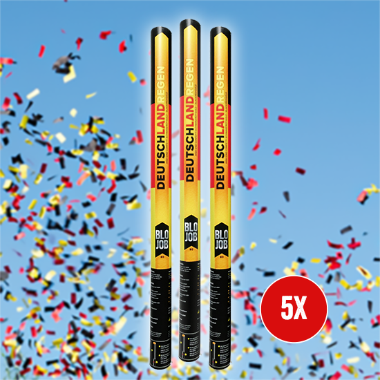 Jetzt Deutschlandregen 80cm Papierflitter 5er Bundle ab 25.5€ bestellen
