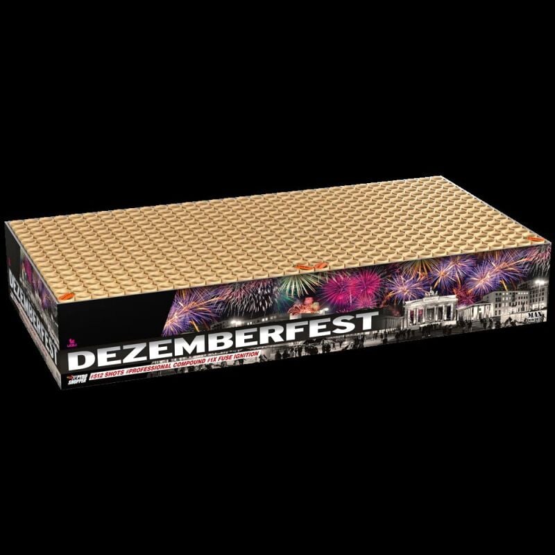 Jetzt Dezemberfest 512-Schuss-Feuerwerkverbund (Compound-Duo-Box) ab 208.24€ bestellen