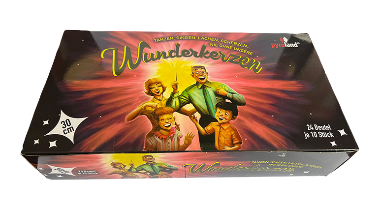 Jetzt Display Wunderkerzen 30cm, 240 Stück ab 22.99€ bestellen