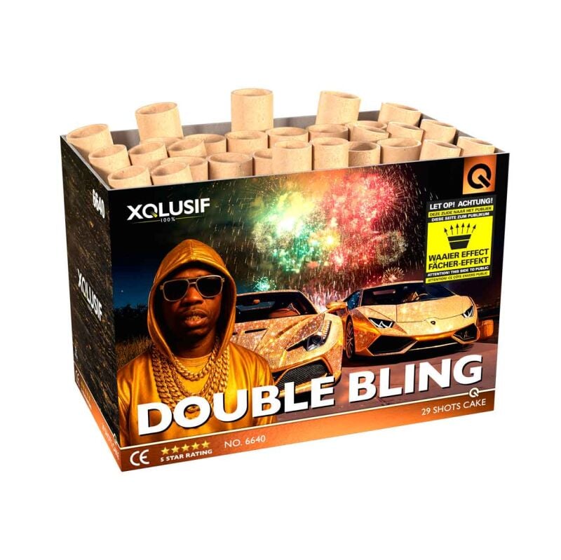 Jetzt Double Bling 29-Schuss-Feuerwerk-Batterie ab 42.49€ bestellen