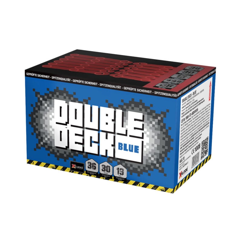 Jetzt Double Deck Blue 36-Schuss-Feuerwerk-Batterie ab 31.87€ bestellen