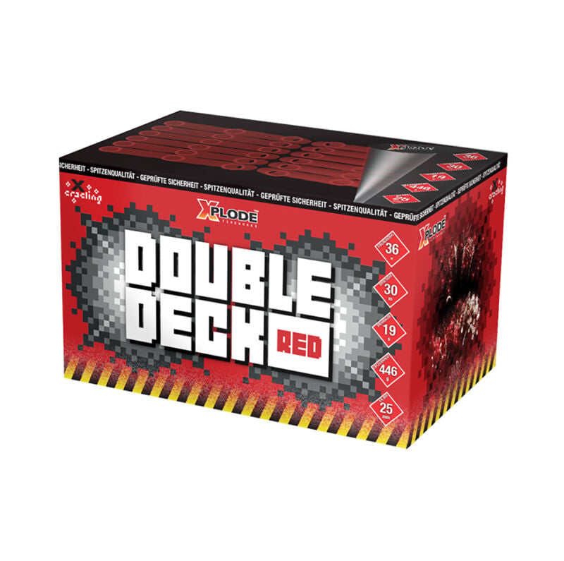Jetzt Double Deck Red 36-Schuss-Feuerwerk-Batterie ab 31.87€ bestellen