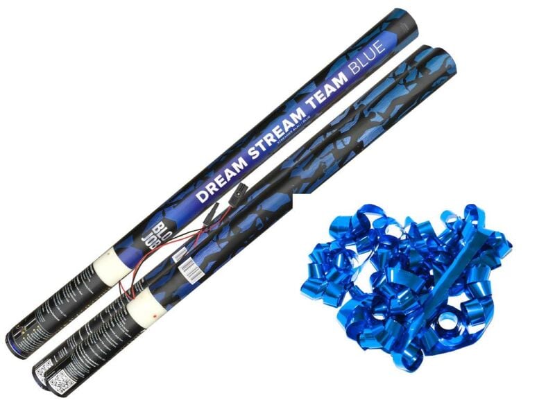Jetzt Dream Stream Team Blue 80cm elektrisch Metallicstreamer blau ab 8.46€ bestellen