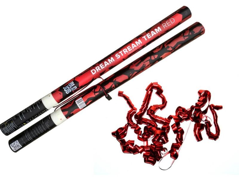 Jetzt Dream Stream Team Red 80cm elektrisch Metallicstreamer rot ab 8.46€ bestellen