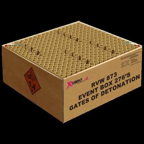 Jetzt Event gates of Detonation 276-Schuss-Feuerwerkverbund (Double Compound) ab 249.99€ bestellen