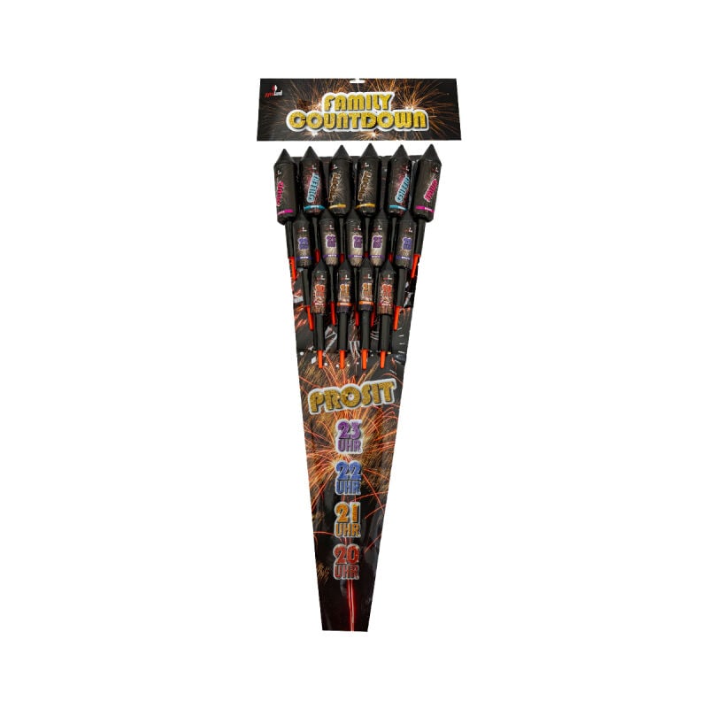 Jetzt Family Countdown 15-teiliges Raketensortiment ab 29.74€ bestellen