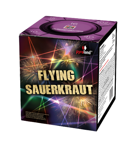 Jetzt Flying Sauerkraut 16-Schuss-Feuerwerk-Batterie ab 25.49€ bestellen