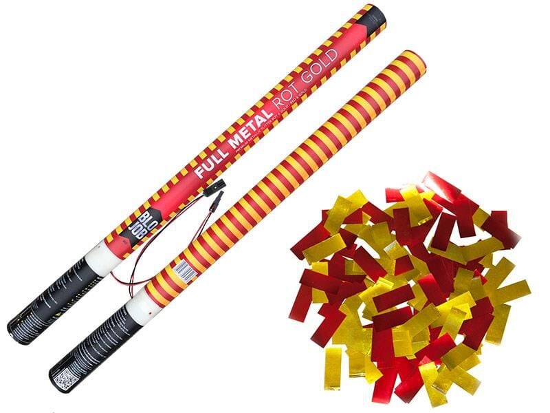 Jetzt Full Metal rot-gold 80cm elektrisch Metallicflitter ab 7.64€ bestellen