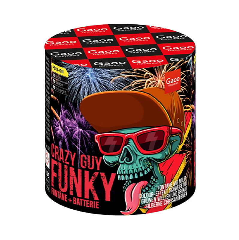Jetzt Funky (Mansion) 12-Schuss-Feuerwerk-Batterie ab 12.74€ bestellen