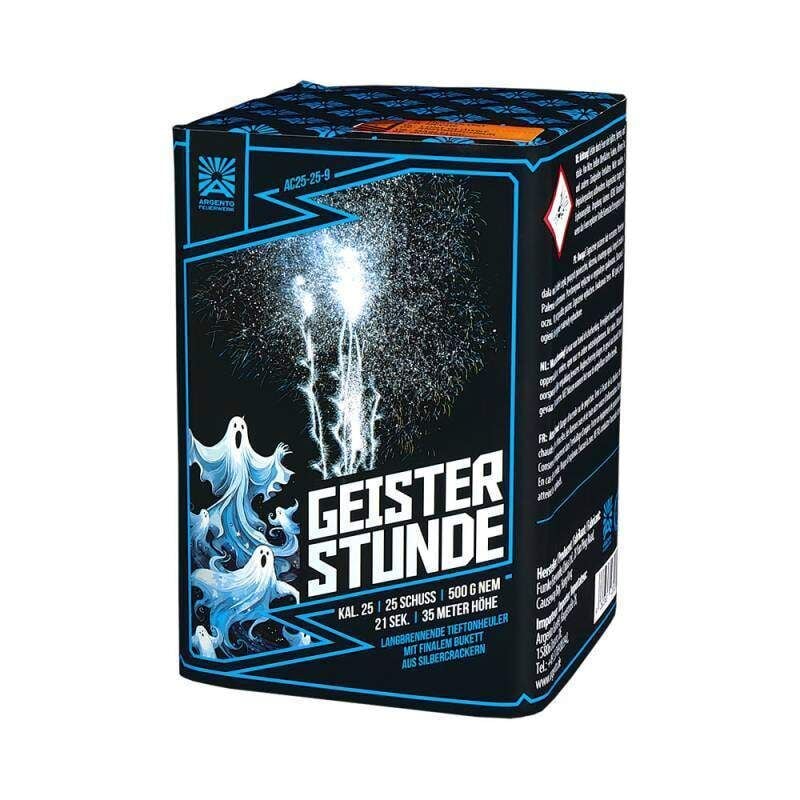 Jetzt Geisterstunde 25-Schuss-Feuerwerk-Batterie ab 39.9€ bestellen