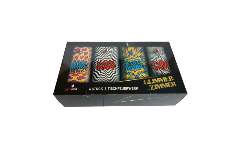 Jetzt GLIMMER ZIMMER Tischfeuerwerk 4er ab 4.99€ bestellen