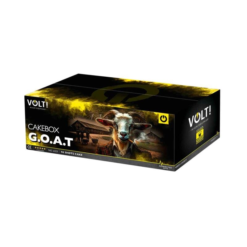 Jetzt G.O.A.T 94-Schuss-Feuerwerk-Verbund ab 152.99€ bestellen