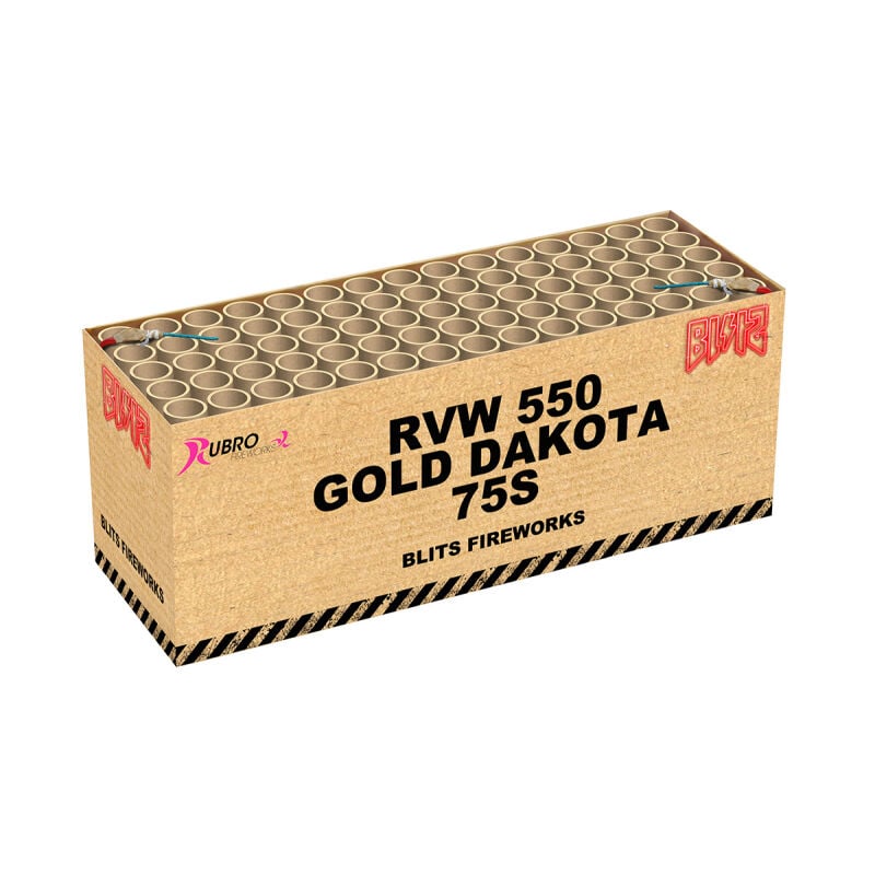 Jetzt Gold Dakota 75-Schuss-Feuerwerksverbund ab 84.99€ bestellen