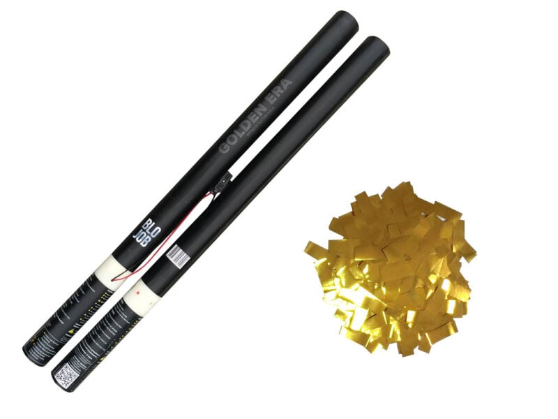 Jetzt Golden Era 80cm elektrisch (Black Label) Metallicflitter gold ab 7.64€ bestellen