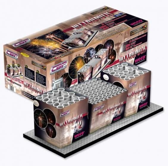 Jetzt Golden Kingdom 106-Schuss-Feuerwerkverbund ab 83.99€ bestellen