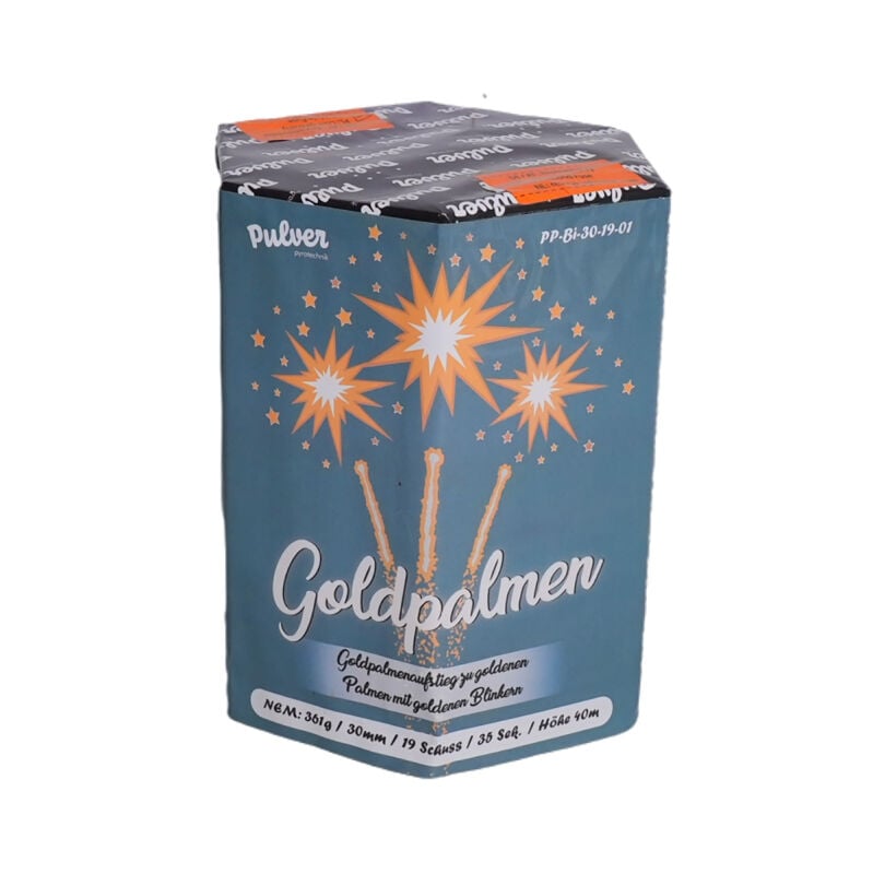 Jetzt Goldpalmen 19-Schuss-Feuerwerk-Batterie ab 33.99€ bestellen