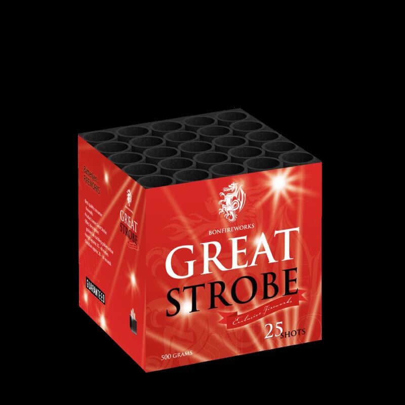Jetzt Great Strobe 25-Schuss-Feuerwerk-Batterie ab 28.99€ bestellen