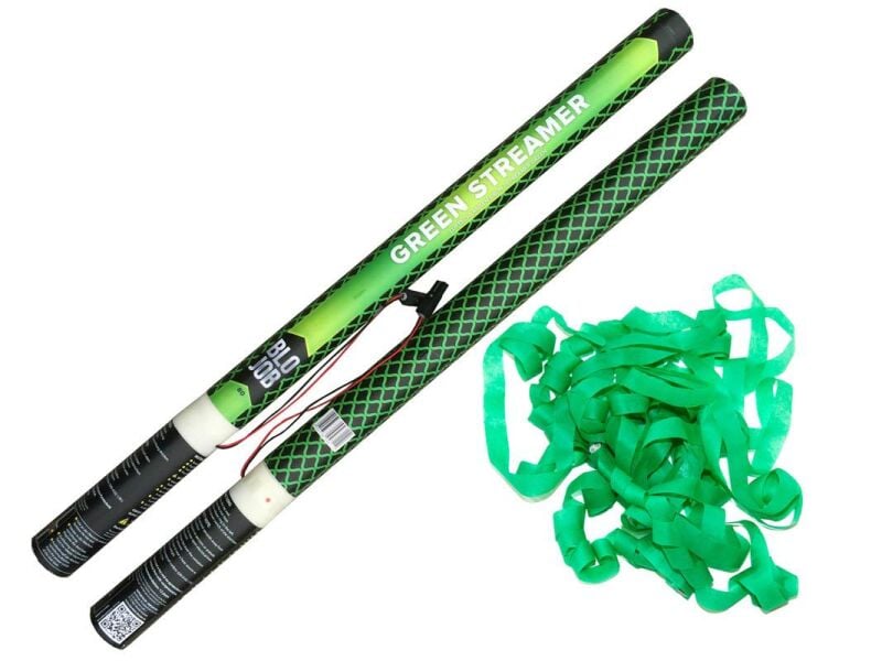 Jetzt Green Streamer 80cm elektrisch Papierstreamer grün ab 7.64€ bestellen