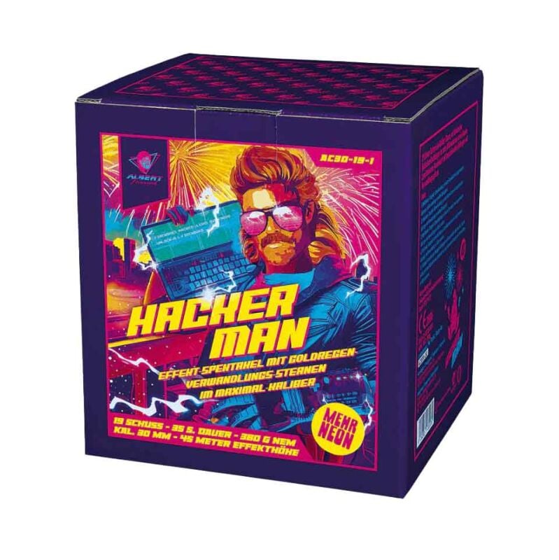 Jetzt Hacker Man 19-Schuss-Feuerwerk-Batterie ab 24.9€ bestellen