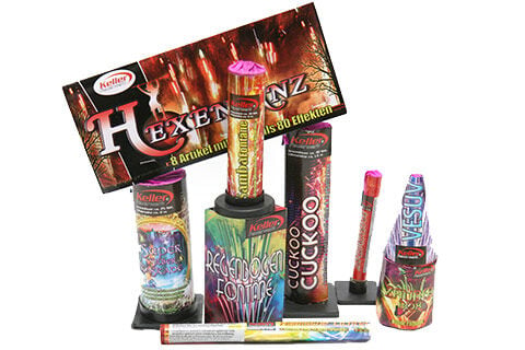 Jetzt Hexentanz (Feuertanz) Leuchtfeuerwerk-Sortiment ab 8.99€ bestellen