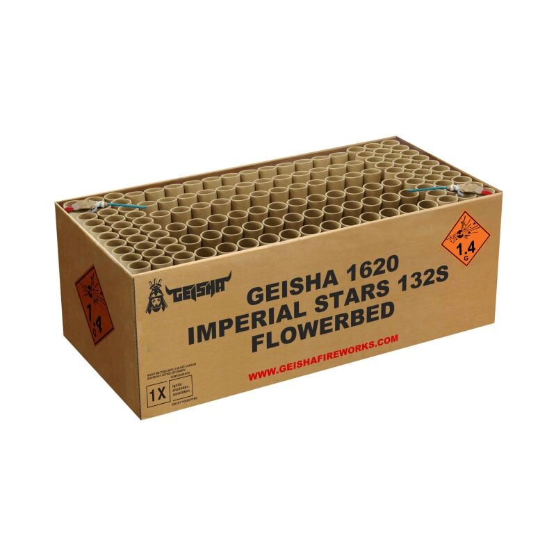 Jetzt Imperial Stars Flowerbed 132-Schuss-Feuerwerksverbund ab 144.49€ bestellen