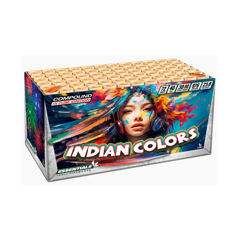 Jetzt Indian Colors 72-Schuss-Feuerwerksverbund ab 58.64€ bestellen