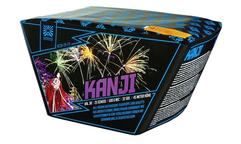 Jetzt Kanji 25-Schuss-Feuerwerk-Batterie ab 34€ bestellen