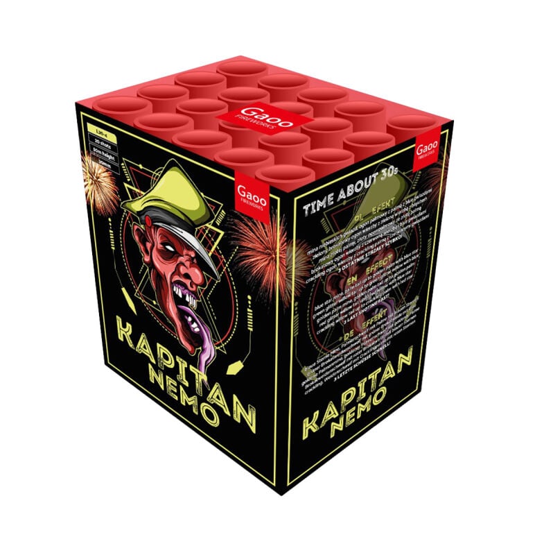 Jetzt Kapitan Nemo 20-Schuss-Feuerwerk-Batterie ab 40.79€ bestellen