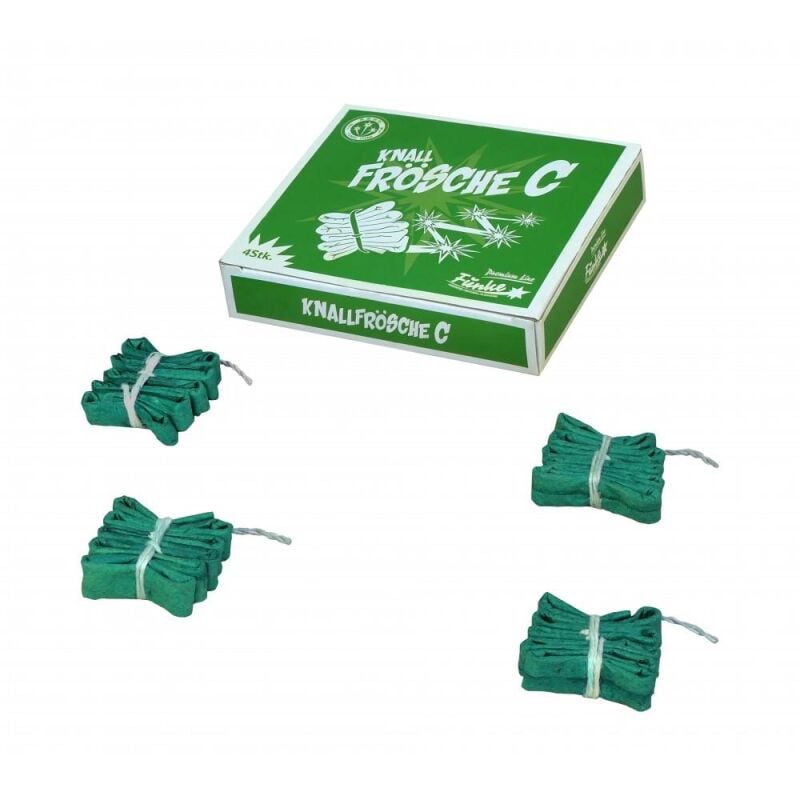 Jetzt Knallfrösche Kaliber C 4 Stück ab 1.89€ bestellen