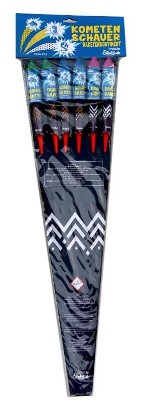 Jetzt Kometenschauer 6-teiliges feuerwerk-Raketensortiment ab 22.99€ bestellen