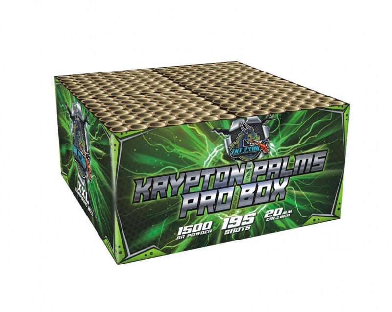 Jetzt Krypton Palms Probox 196-Schuss-Feuerwerkverbund ab 84.99€ bestellen