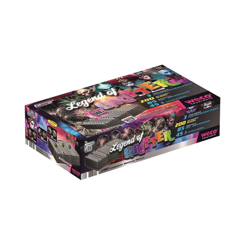 Jetzt Legend of Grifter 200-Schuss-Feuerwerkverbund ab 135.99€ bestellen