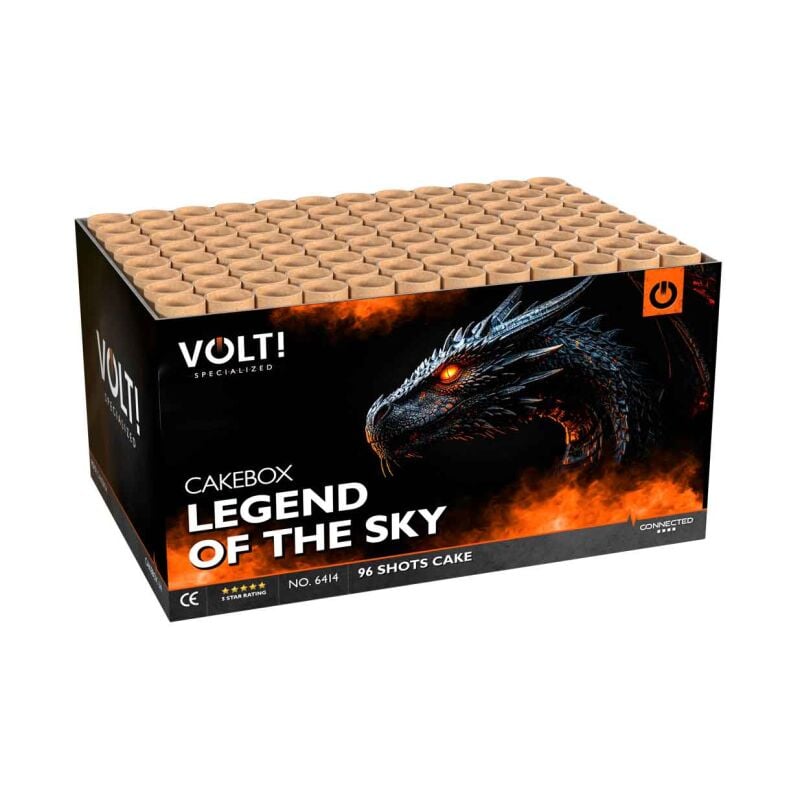 Jetzt Legend Of The Sky 96-Schuss-Feuerwerk-Verbund ab 96.04€ bestellen