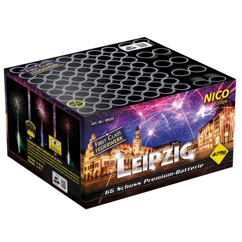 Jetzt Leipzig 66-Schuss-Feuerwerk-Batterie ab 39.94€ bestellen