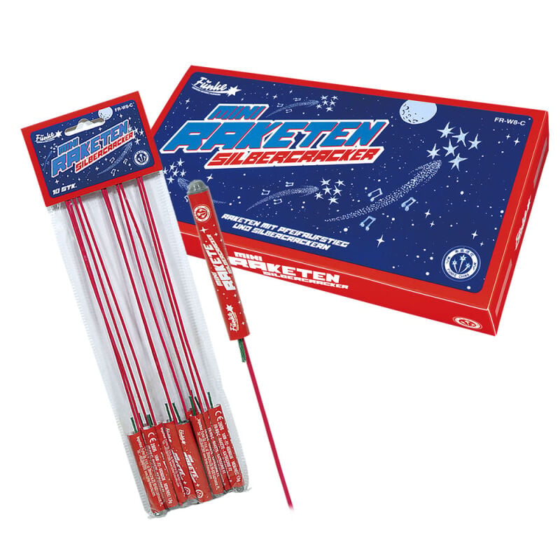 Jetzt Mini-Raketen Silbercracker 10er Set ab 2.4€ bestellen