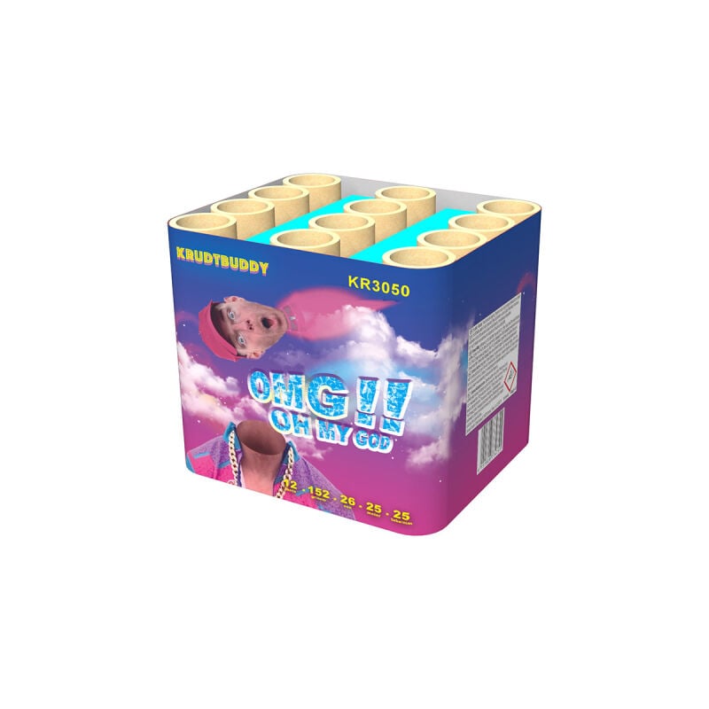Jetzt OMG! Oh My God 12-Schuss-Feuerwerk-Batterie ab 12.74€ bestellen