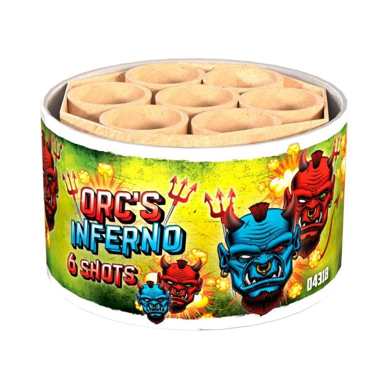 Jetzt Orc’s Inferno 7-Schuss-Feuerwerk-Batterie ab 4.85€ bestellen