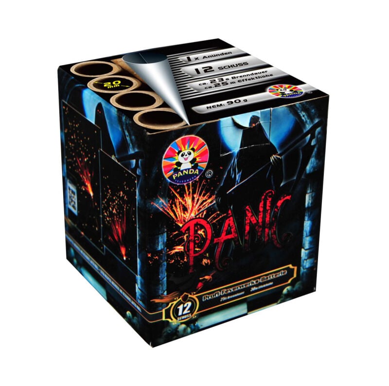 Jetzt Panic 12-Schuss-Feuerwerkbatterie ab 6.5€ bestellen