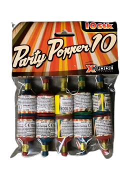 Jetzt Party Popper 10er Set ab 2.5€ bestellen