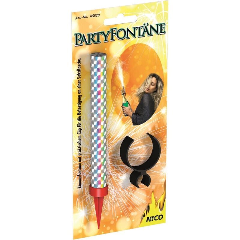 Jetzt Partyfontäne mit Sektflaschenhalter ab 3.99€ bestellen
