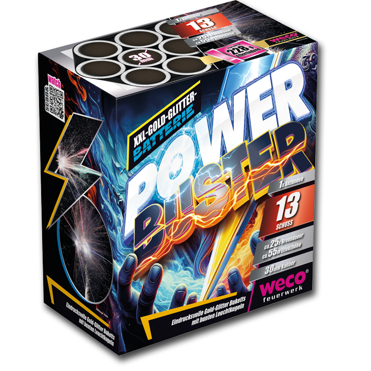 Jetzt Power Buster 13-Schuss-Feuerwerk-Batterie ab 19.54€ bestellen