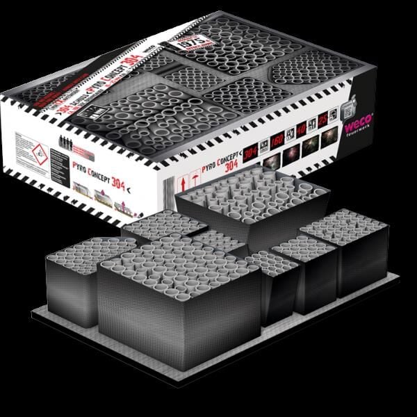 Jetzt Pyro Concept 304 - Feuerwerkverbund mit 304 Schuss ab 194.99€ bestellen