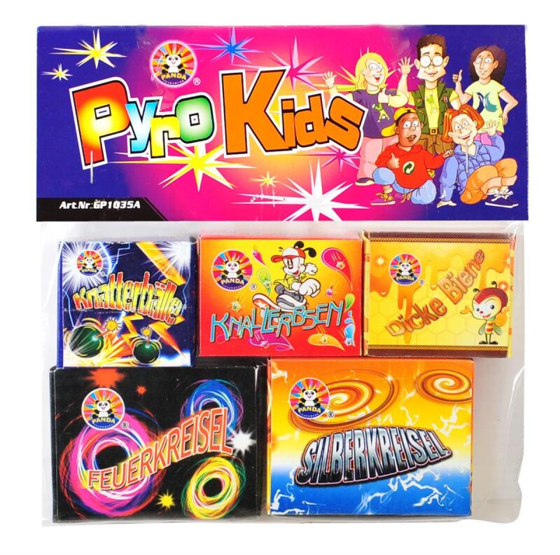 Jetzt Pyro Kids Jugendfeuerwerk-Sortiment ab 4.99€ bestellen